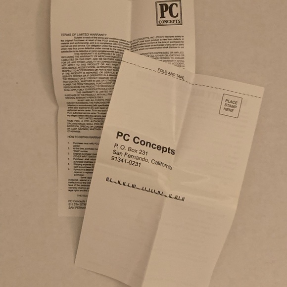 Lil’ Click’r Vintage Two Button Mouse NIB - Picture 4 of 4